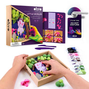 Okto Wood & Craft DIY Little Worlds 21x21cm: Bat