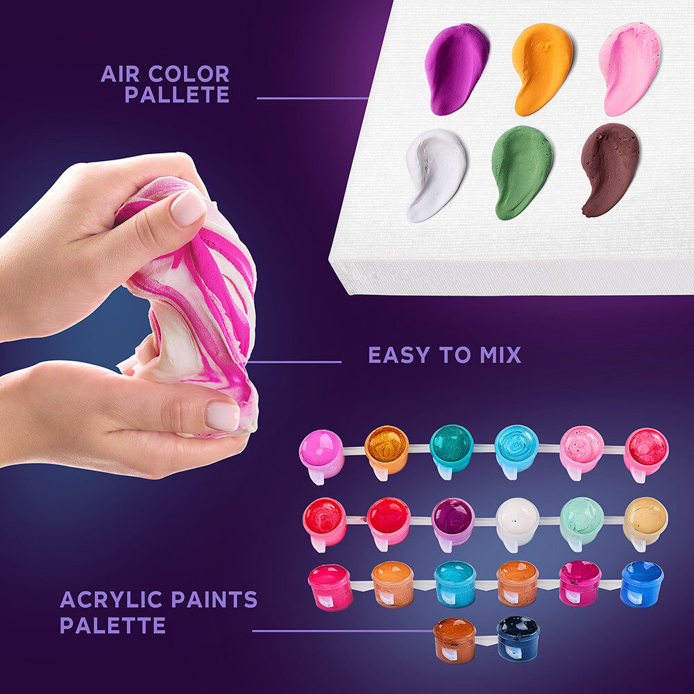 Okto 3D Modelling & Painting Kit 30x40cm: Hummingbirds in Love