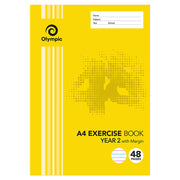 Olympic Exercise Book - A4 Year 2: 48pg (Single)