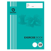 Olympic Exercise Book - 225x175mm 8mm Ruled: 128pg (Pack of 10)