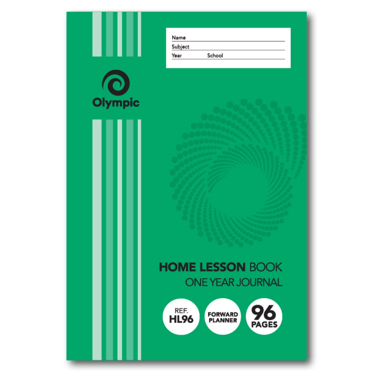 Olympic Home Lesson Book - 205x142 Year 1: 96pg (Pack of 10)