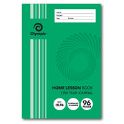 Olympic Home Lesson Book - 205x142 Year 1: 96pg (Pack of 10)