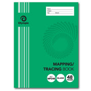 Olympic Mapping Book - Blank 225x175mm: 48pg (Single)