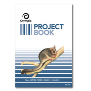 Olympic Project Book - 335x240mm 18mm Dotted-Thirds: 24pg (Pack of 10)