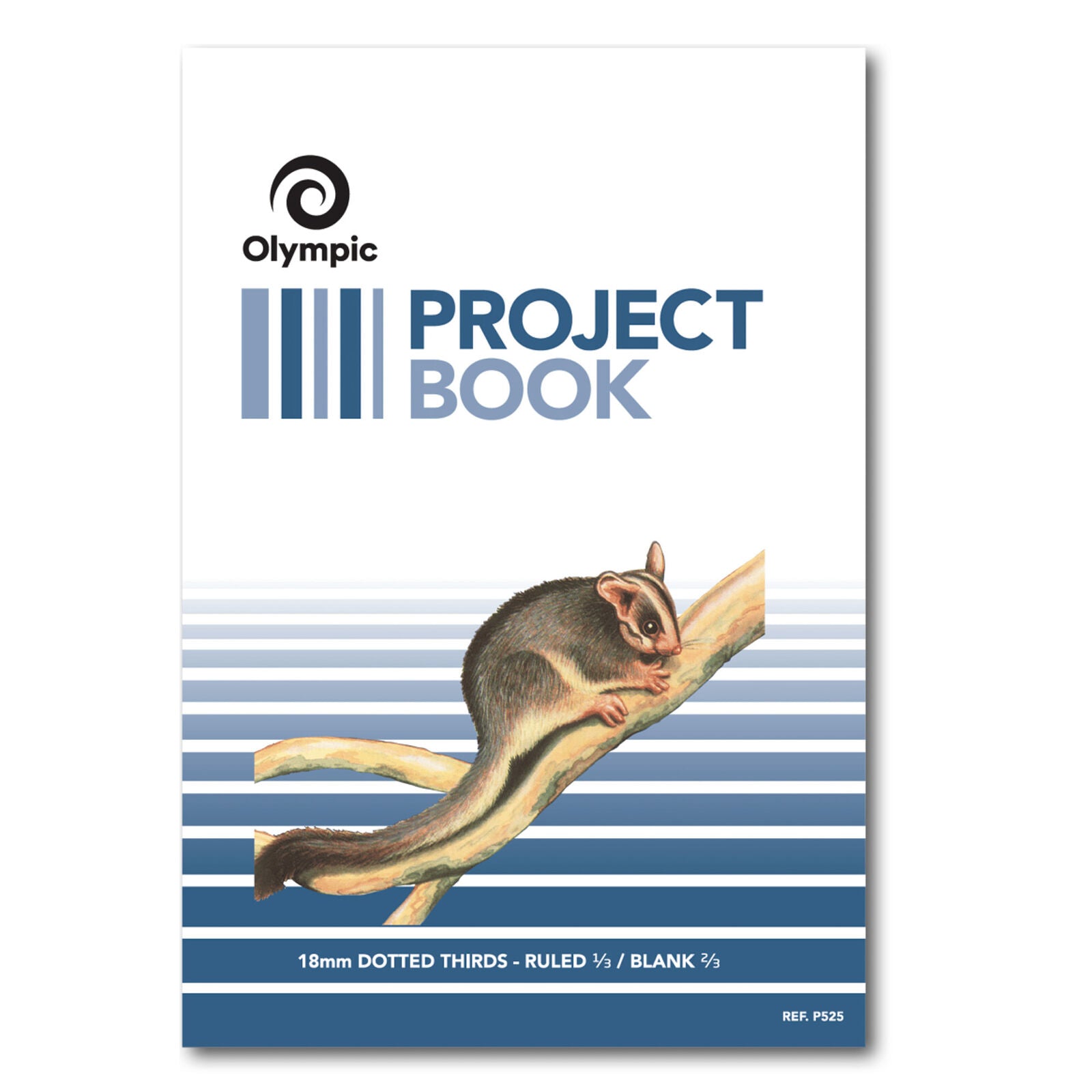 Olympic Project Book - 335x240mm 18mm Dotted-Thirds: 24pg (Pack of 10)