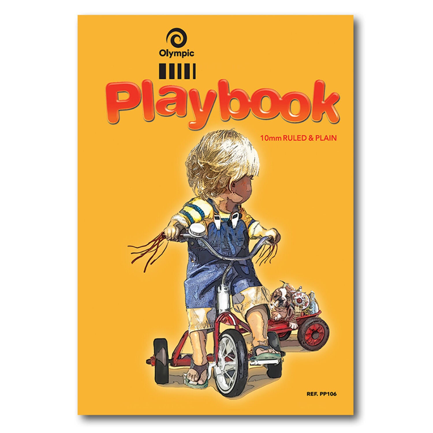 Olympic Play/Activity Book - 335x240mm 10mm Ruled/Plain: 64pg (Single)