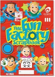 Olympic Scrapbook - Fun Factory 60gsm 335x240mm: 48pg (Single)