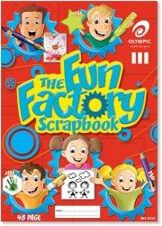 Olympic Scrapbook - Fun Factory 60gsm 335x240mm: 48pg (Pack of 20)