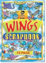 Olympic Scrapbook - Wings 60gsm 335x240mm: 72pg (Pack of 10)