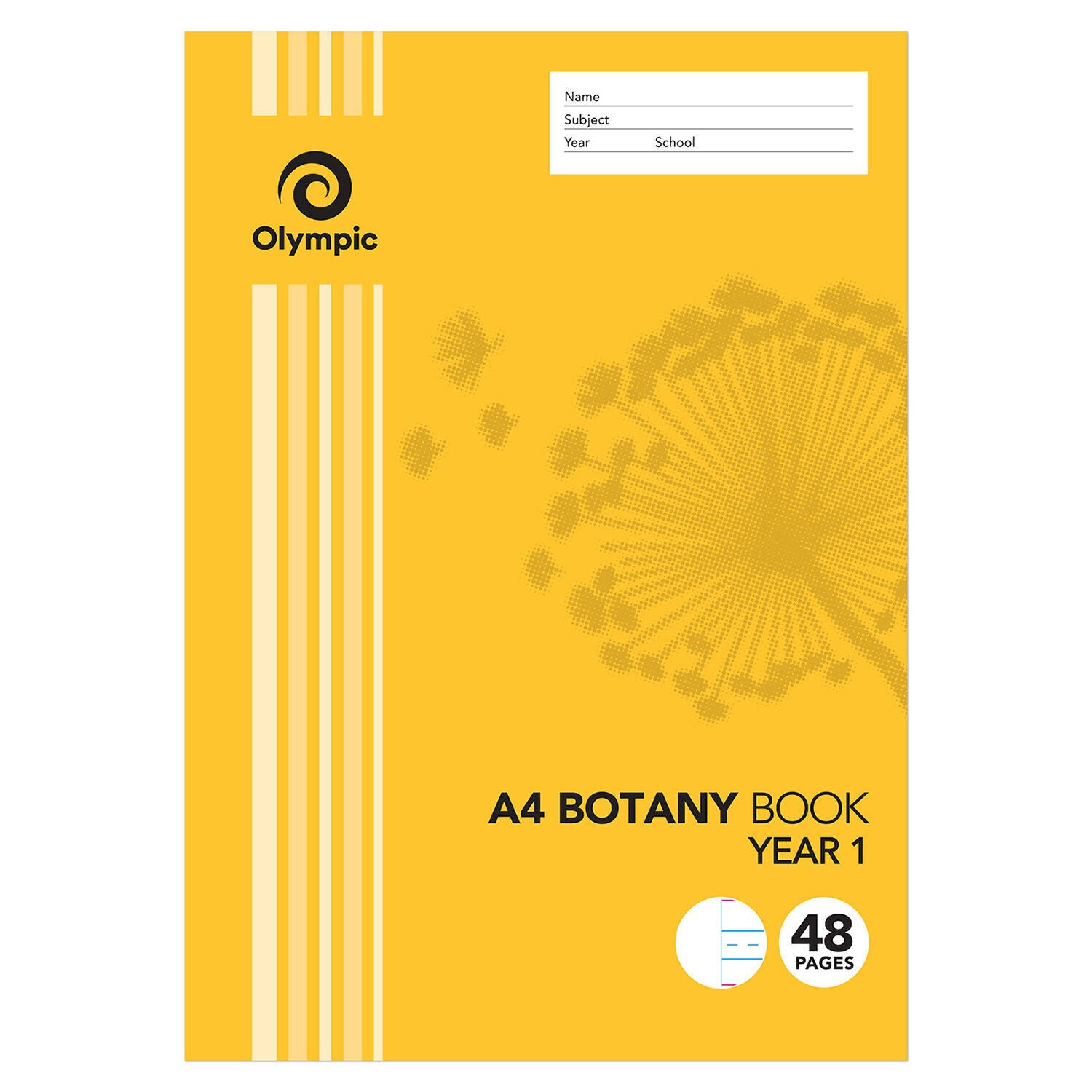 Olympic Botany Book - A4 Year 1: 48pg (Single)