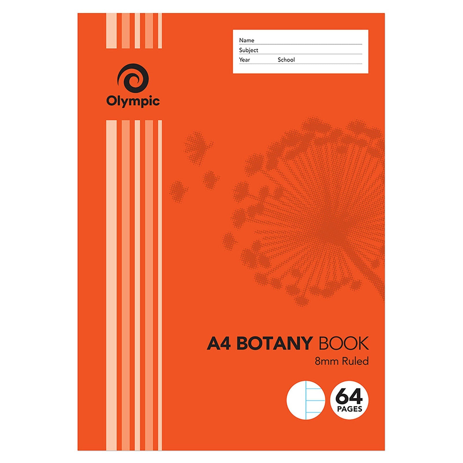 Olympic Botany Book - A4: 64pg (Single)