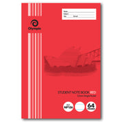 Olympic Notepad - (250x175mm) 12mm NSW Red 64pg (Pack of 20)