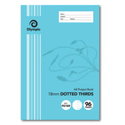 Olympic Project Book - A4 18mm Dotted Third: 96pg (Pack of 10)