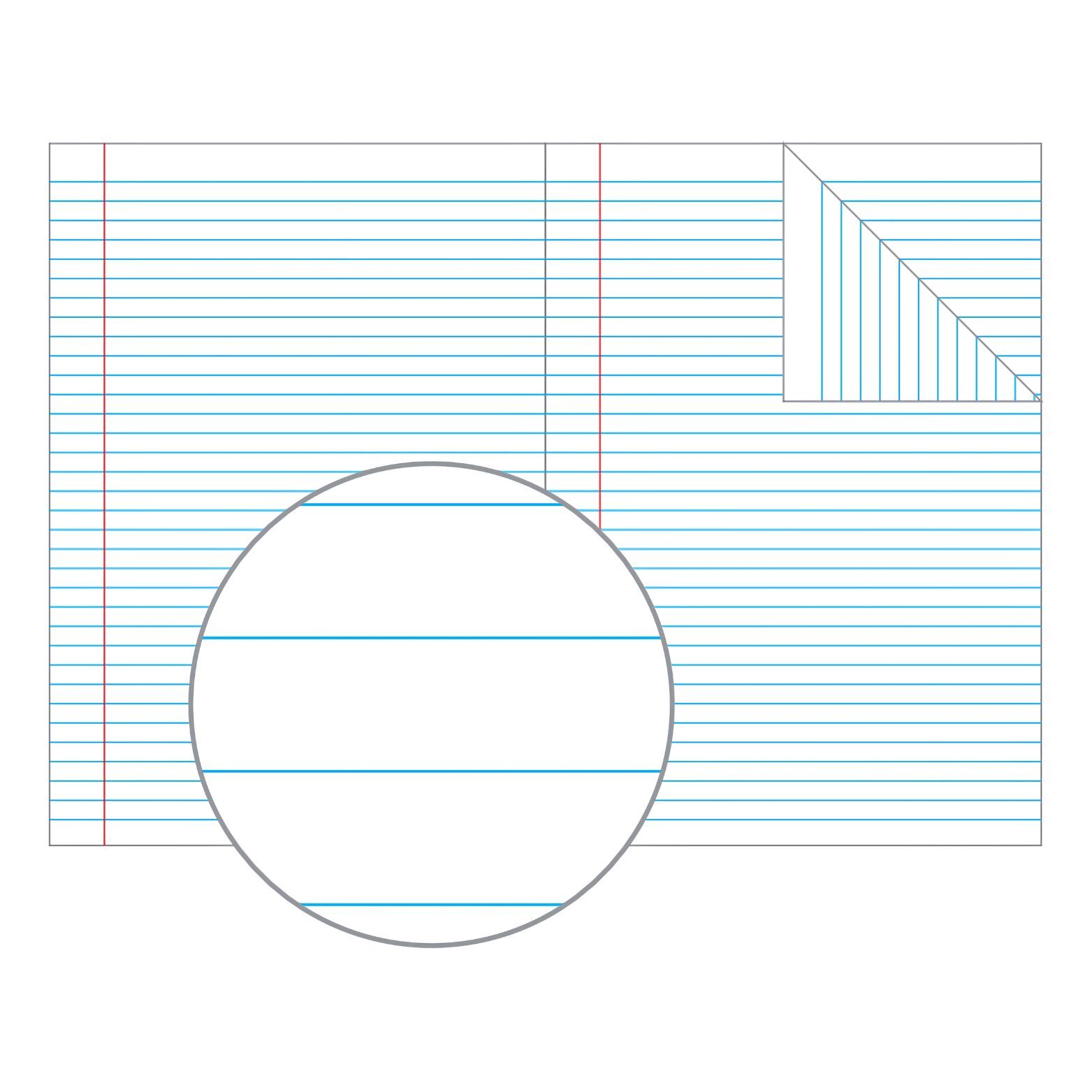 Olympic Exercise Book (A4) - 8mm Ruled: 192 Pages (Pack of 10)