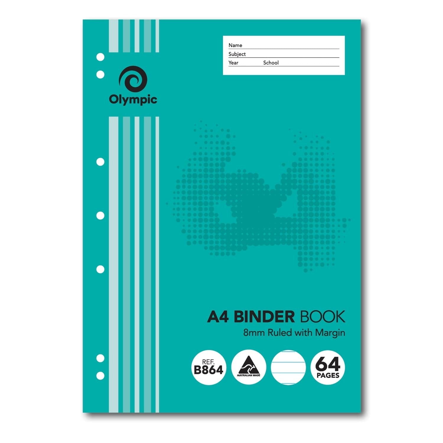 Binder Book Olympic - A4: 64 Page (Single)