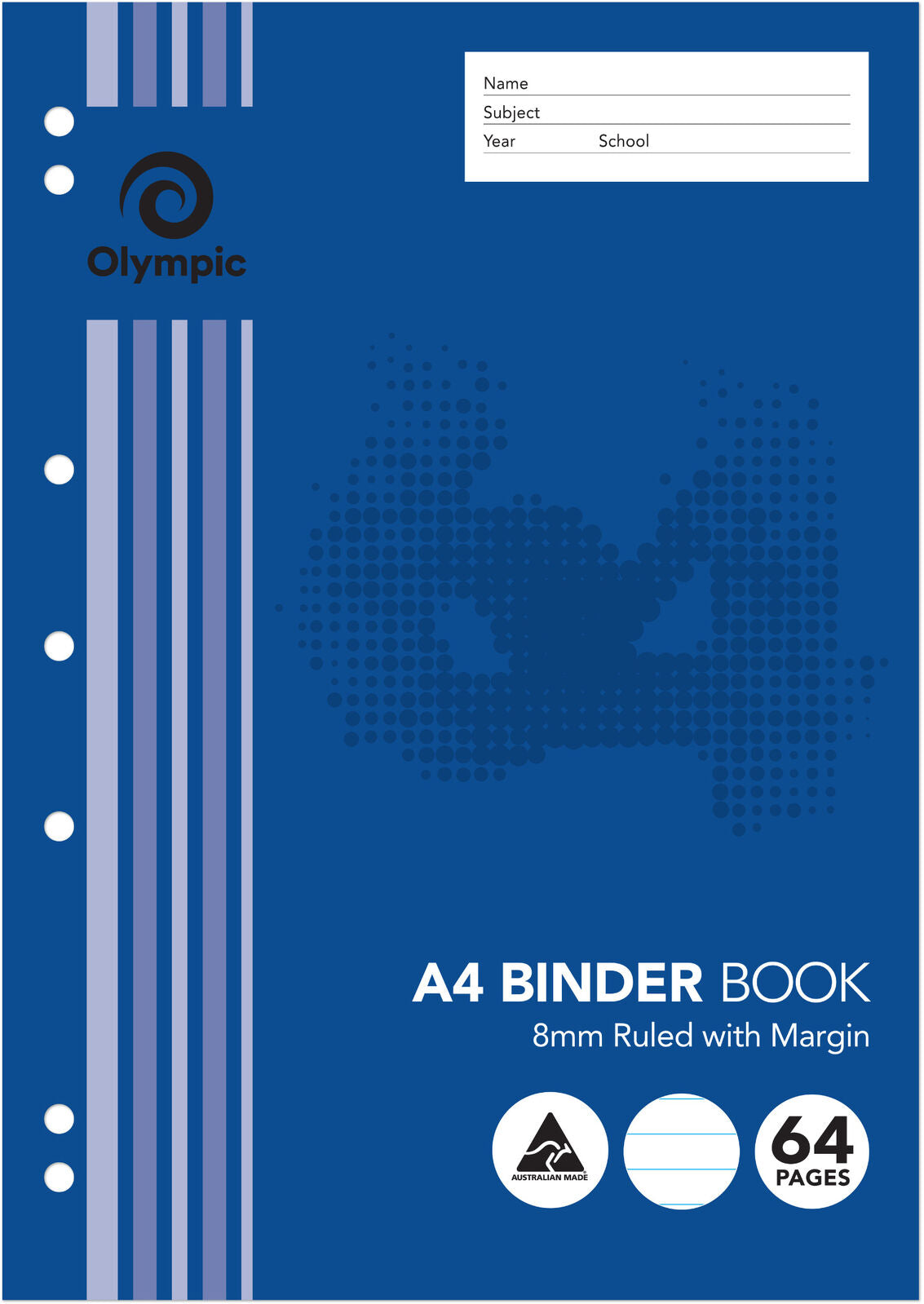 Binder Book Olympic - A4: 64 Page (Pack of 20)