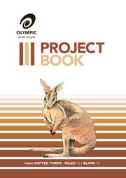 Olympic Project Book 524 - 14mm Dotted Thirds: 24 Pages (Single)