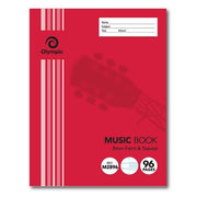 Olympic Music Book - 8mm Stave: 96 Pages (Single)