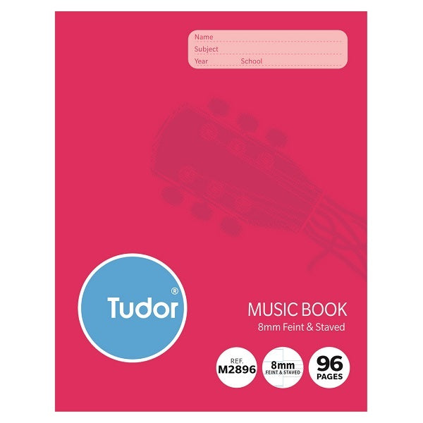 Olympic Music Book - 8mm Stave: 96 Pages (Pack of 10)