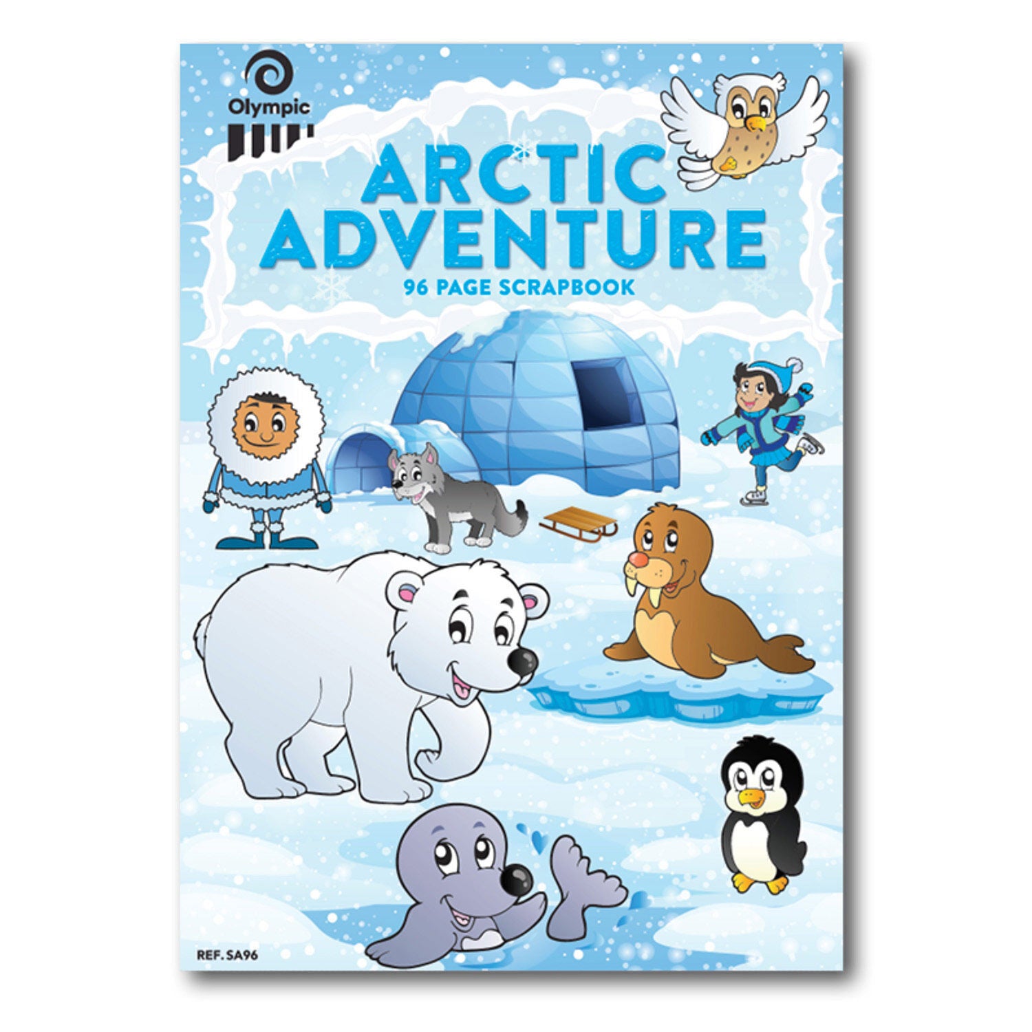 Olympic Scrapbook Arctic Adventure - 335x240mm: 96 Pages (Single)