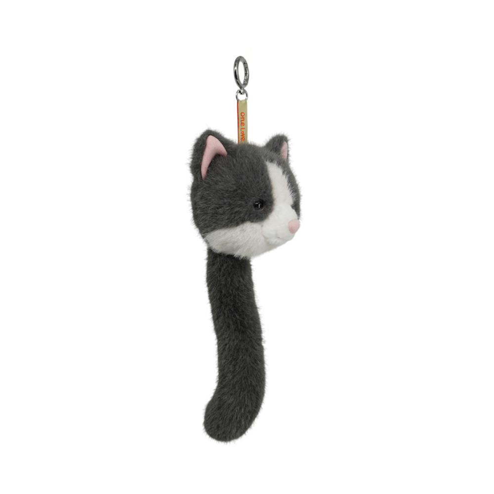 One Love Charm - Misty Grey Cat