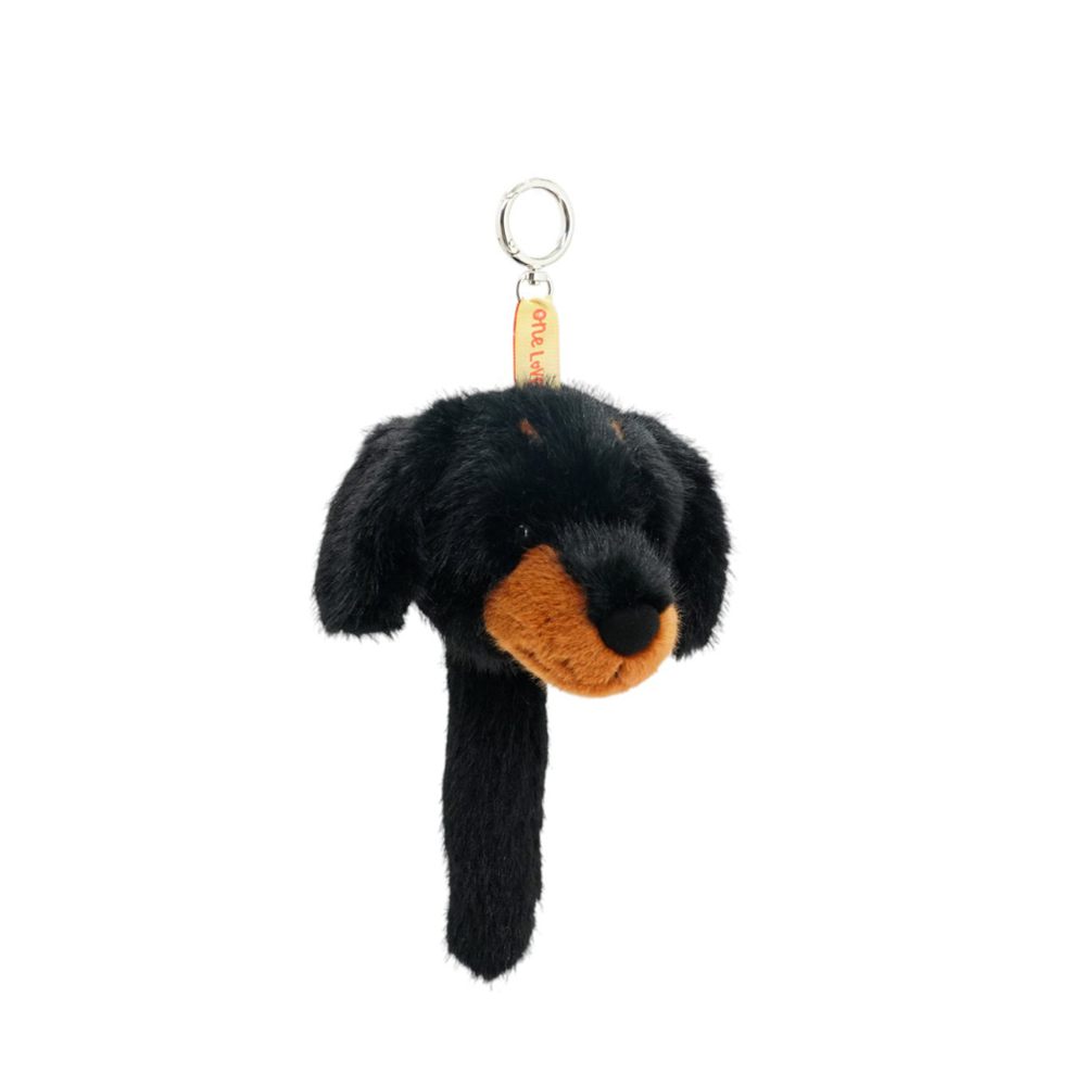 One Love Charm - Pumpkin Dachshund