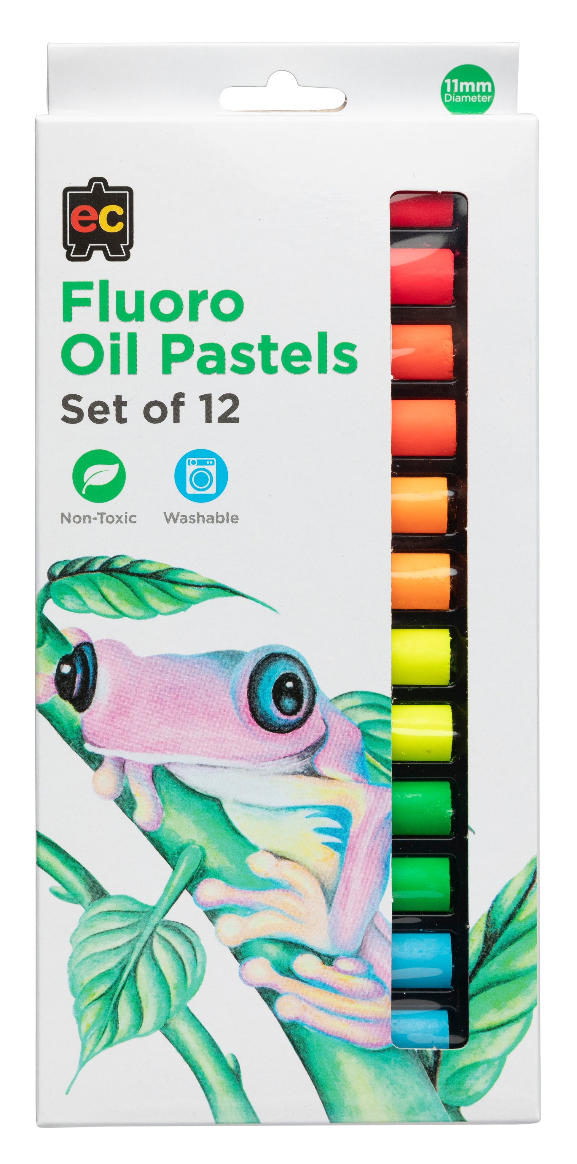 Jumbo Fluorescent Oil Pastels