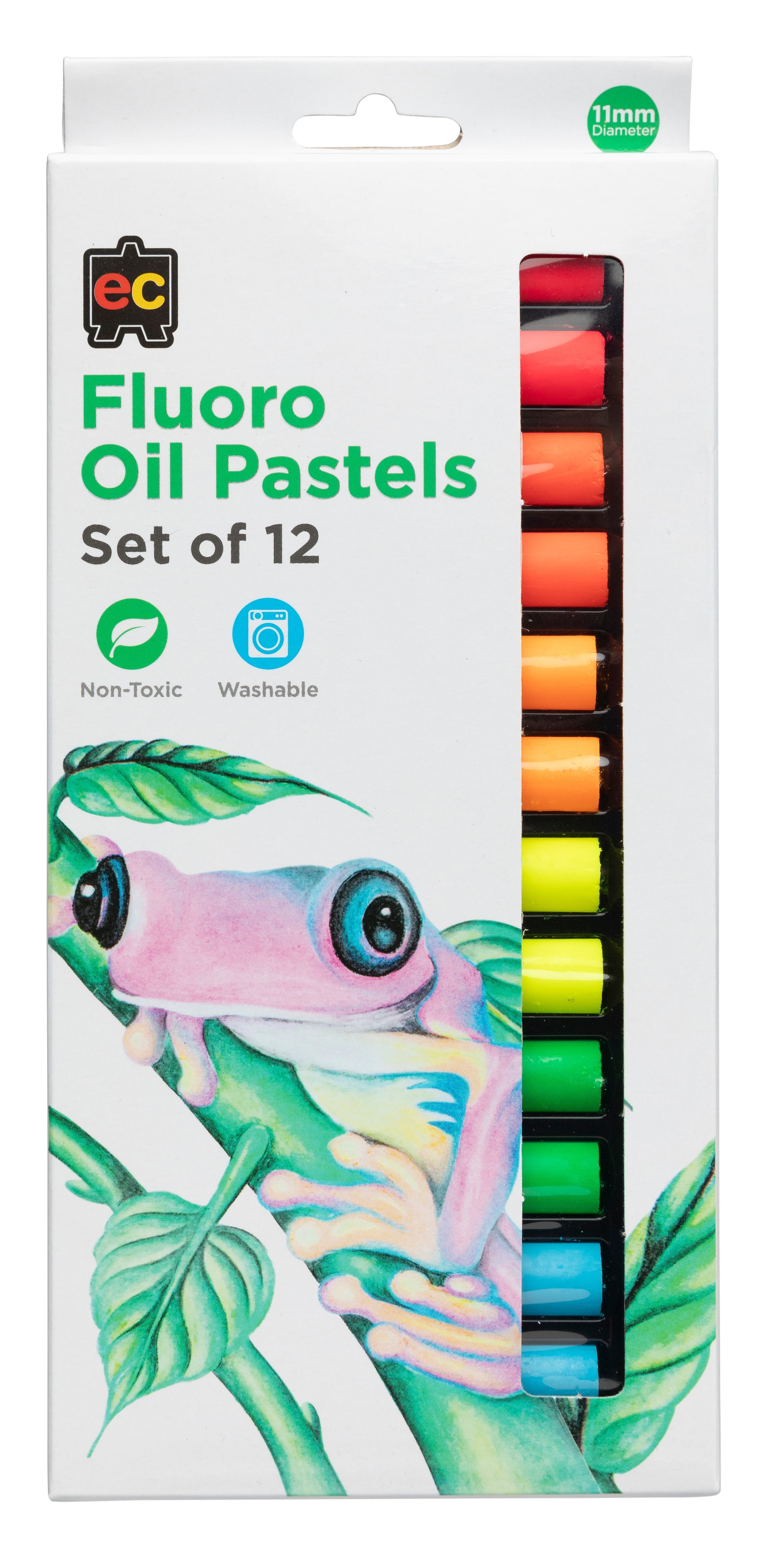 Jumbo Fluorescent Oil Pastels