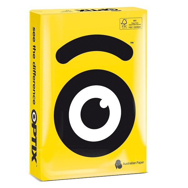 Copypaper Optix: A4 Tera Yellow 80gsm (Pack of 500)