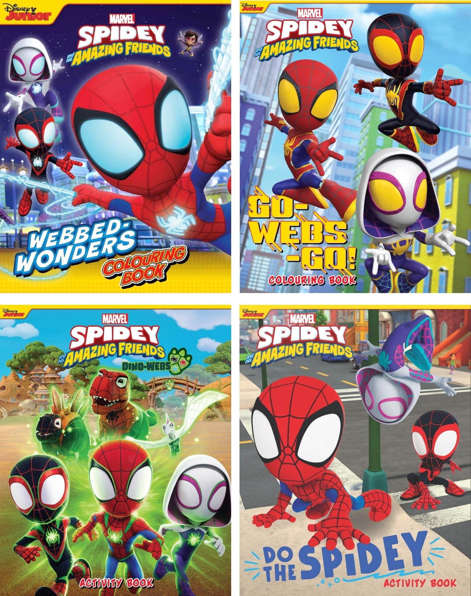 Spidey and His Amazing Friends - Activity Case - Do the Spidey! — inside page 1