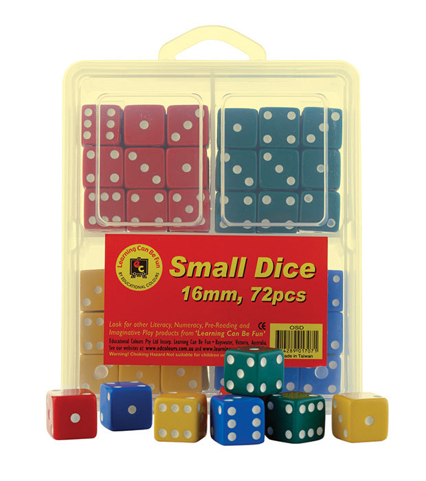 Small Plastic Dice