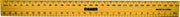 Osmer Ruler - 300mm: Lacquered Wooden (Box of 25)