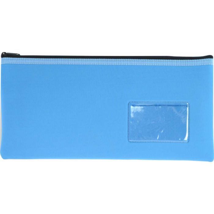 Osmer Pencil Case - Neoprene 1-Zip Jumbo (34x17): Light Blue