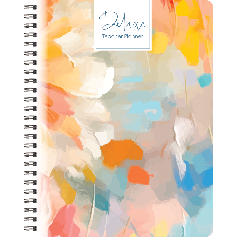 Deluxe Secondary 6-Period Daily Planner 2027 - Oasis - A4, Wiro Bound — Createl 2522X — image 1