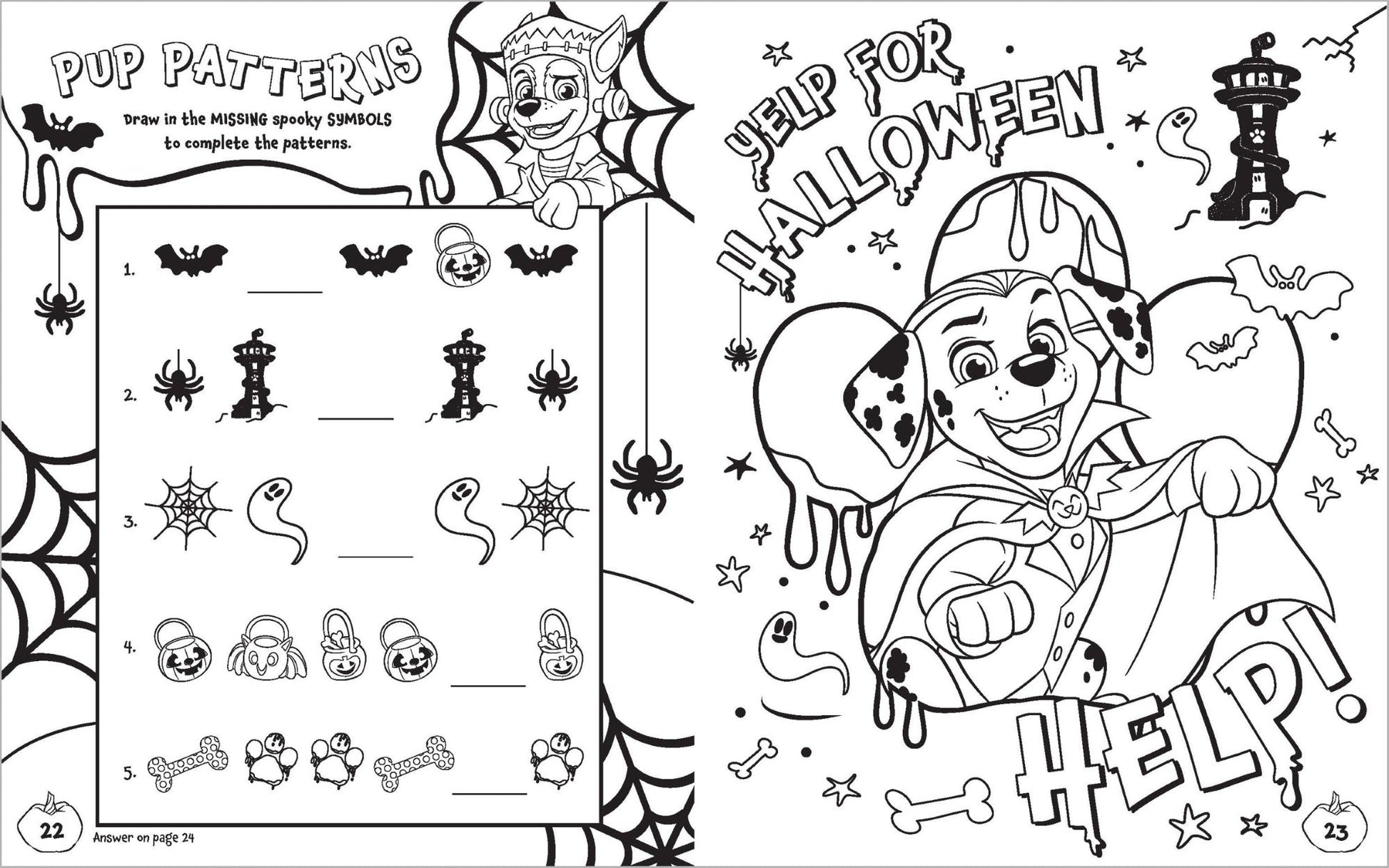 PAW Patrol - Halloween Activity Fun Pack - Trick or Pup Treat! — inside page 6