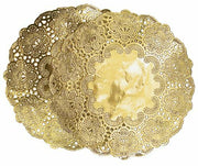 Metallic Doyleys - Gold: Pack of 50