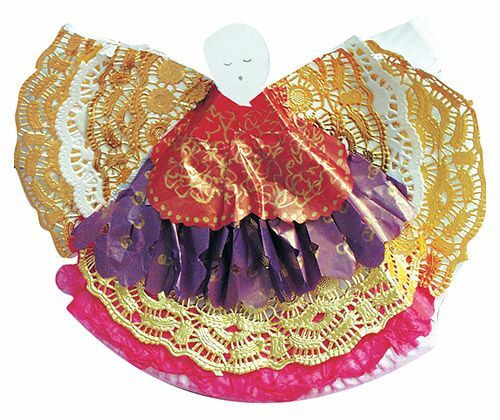 Metallic Doyleys - Gold: Pack of 50