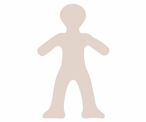 Paper Shapes - Dolls (Pack of 50)