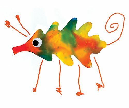 Colour Diffusing Leaves - Pack of 80