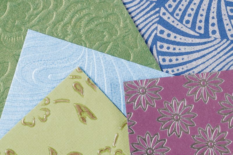 Handmade Decorative Paper - Pack of 50