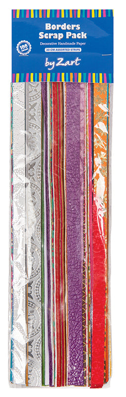 Handmade Paper Strips - 100g