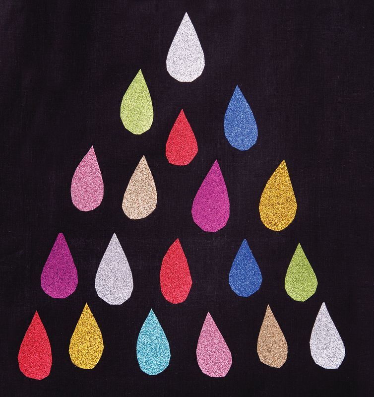 Glitter Iron-On Sheets (A4) - Pack of 10