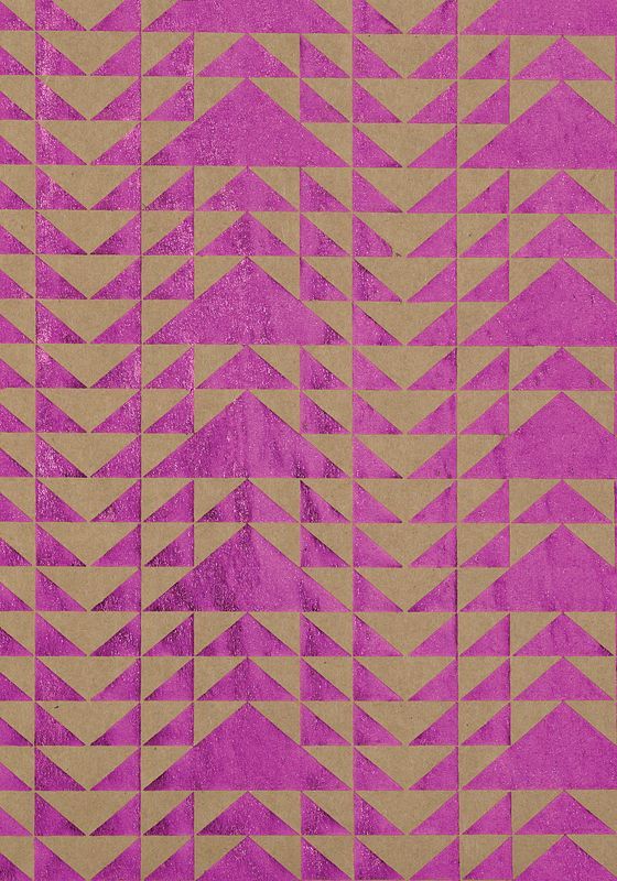 Printed Foil Kraft Paper (A4) - Pack of 40