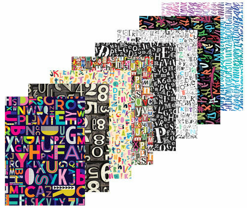 Pattern Paper (A4) - Type: Pack of 40