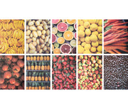 Pattern Paper A4 Fruit & Veg - Pack of 40