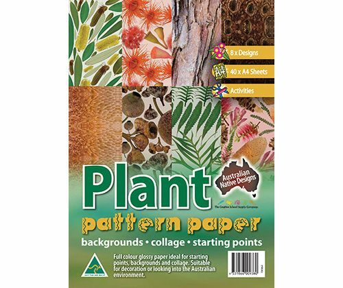Pattern Paper (A4) - Plant
