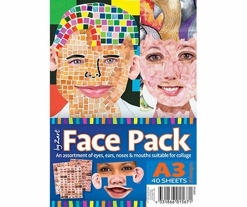 Face Pack Paper (A3) - Pack of 40