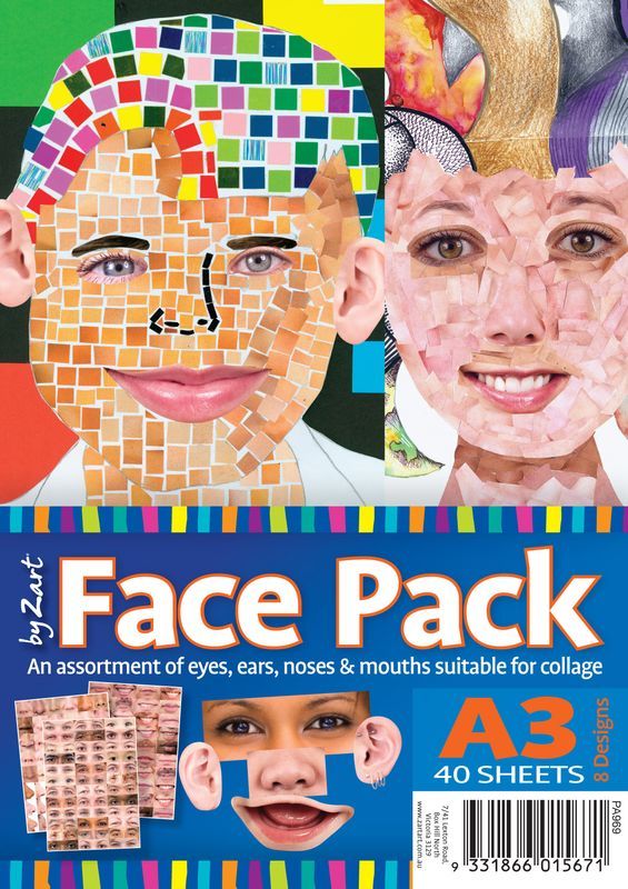 Face Pack Paper (A3) - Pack of 40