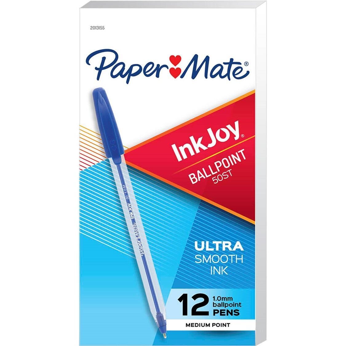 Papermate Pen - Inkjoy 50ST 1.0mm Clear: Blue (Single)