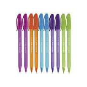 Papermate Inkjoy Pen - 100 (1.00mm): Fashion Colours - Pack of 10 (Box of 12)